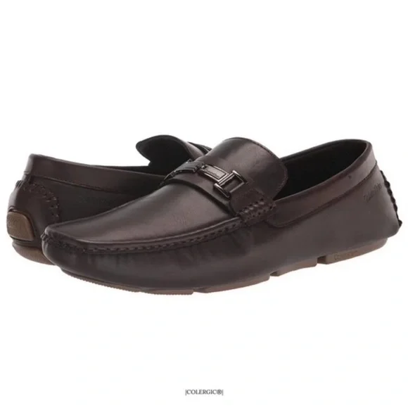 Calvin Klein | Shoes | Mangus Bit Mens Leather Driver Calvin  display picture 1